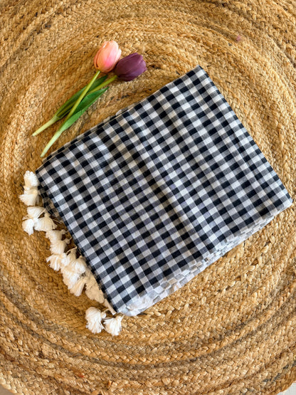 Checkmate-Gingham (Black)