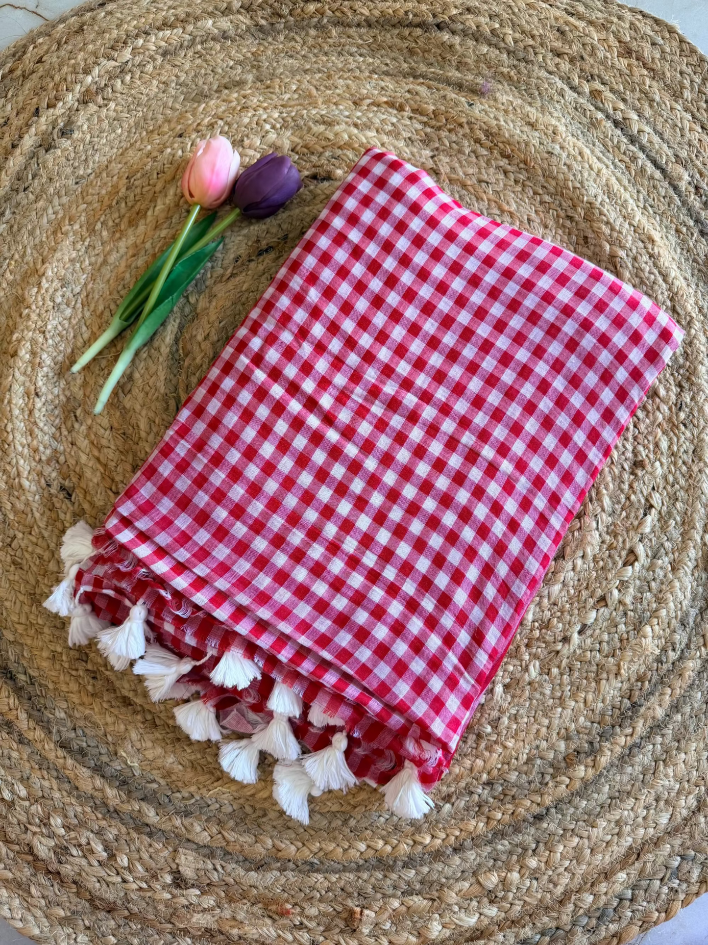 Checkmate-Gingham(Red)