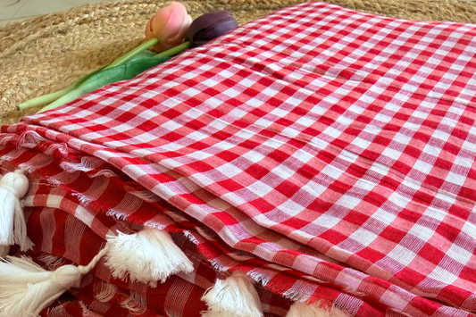 Checkmate-Gingham(Red)