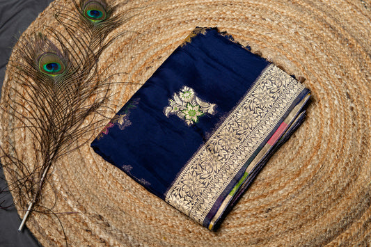 Organza Khaddi banarasi saree